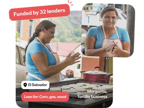 Margarita, Kiva borrower in El Savador