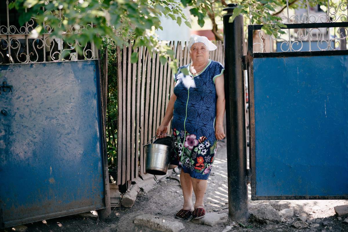 Tatiana in Moldova used her loan to help her carry out autumn agricultural work on her farm.