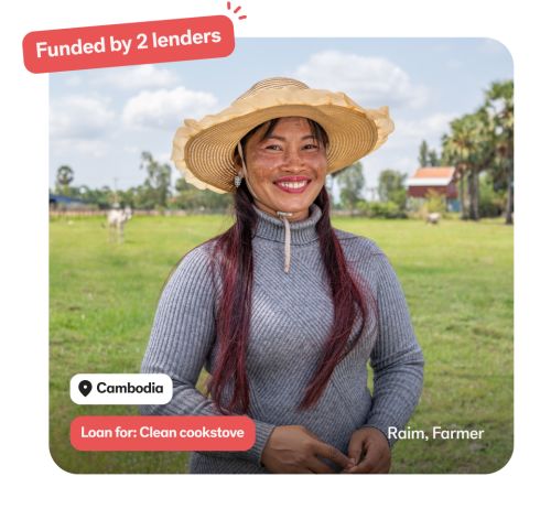 Raim, Kiva borrower in Cambodia