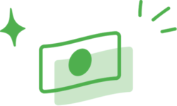 Illustration of paper money