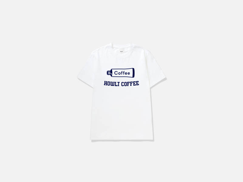 Howlt Coffee Classic logo T-shirt Navy