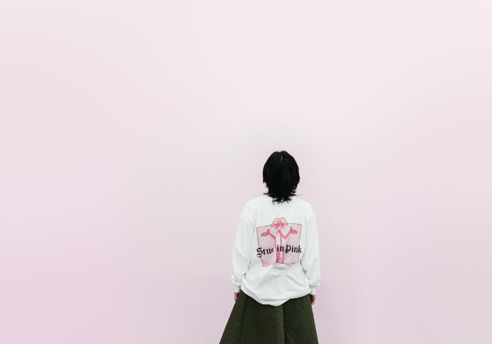 Stuck In Pink Tシャツ ピンクパンサー02