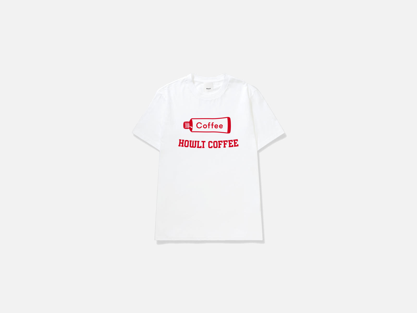 Howlt Coffee Classic Logo T-shirt Red
