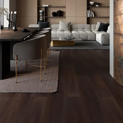 Rechte plank PVC vloer