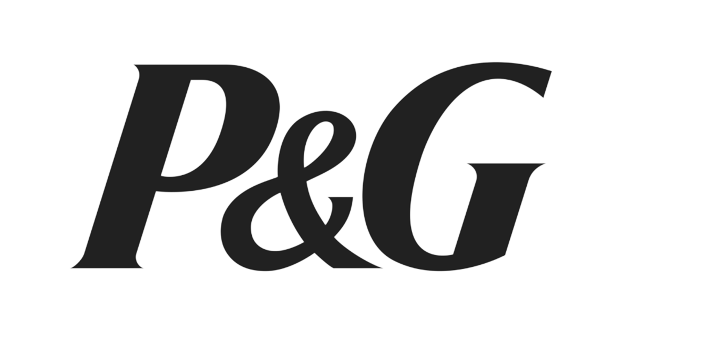 P&G black logo