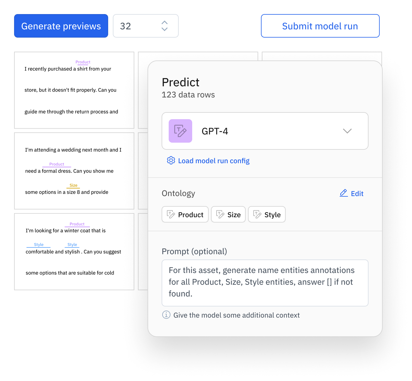 Pre-label data in a few clicks