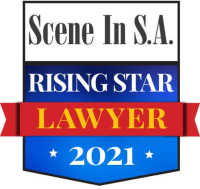 SA Scene 2021 Rising Star Lawyer Badge