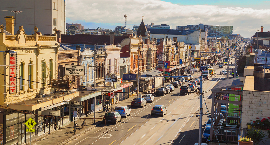brunswick north melbourne sydney road growing demand