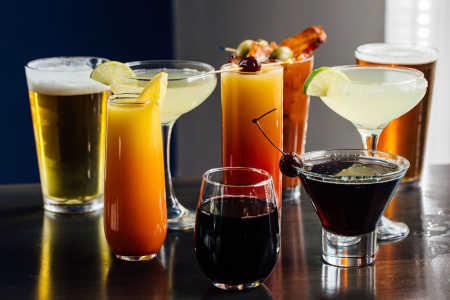 A selection of cocktails from Azalea Bar & Kitchen.