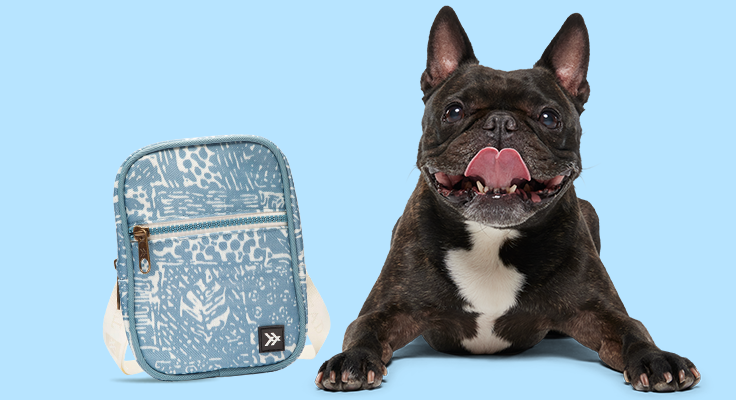 Sign up for monthly goodies and you’ll get an email code to redeem your FREE Thread® Crossbody Bag — the perfect accessory for walks with your perfect pup. 