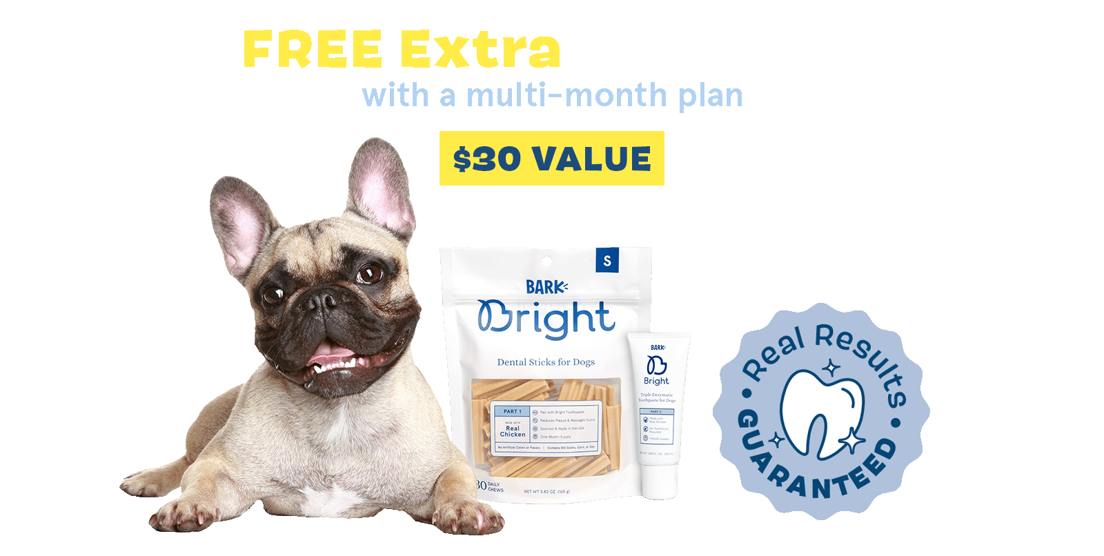 FREE Extra Bright Kit with a multi-month plan - $30 VALUE - Real Results GUARANTEED