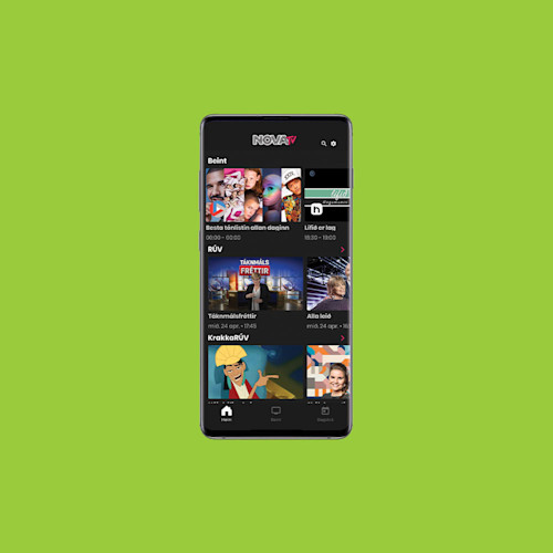 Að sækja Nova TV í Android.