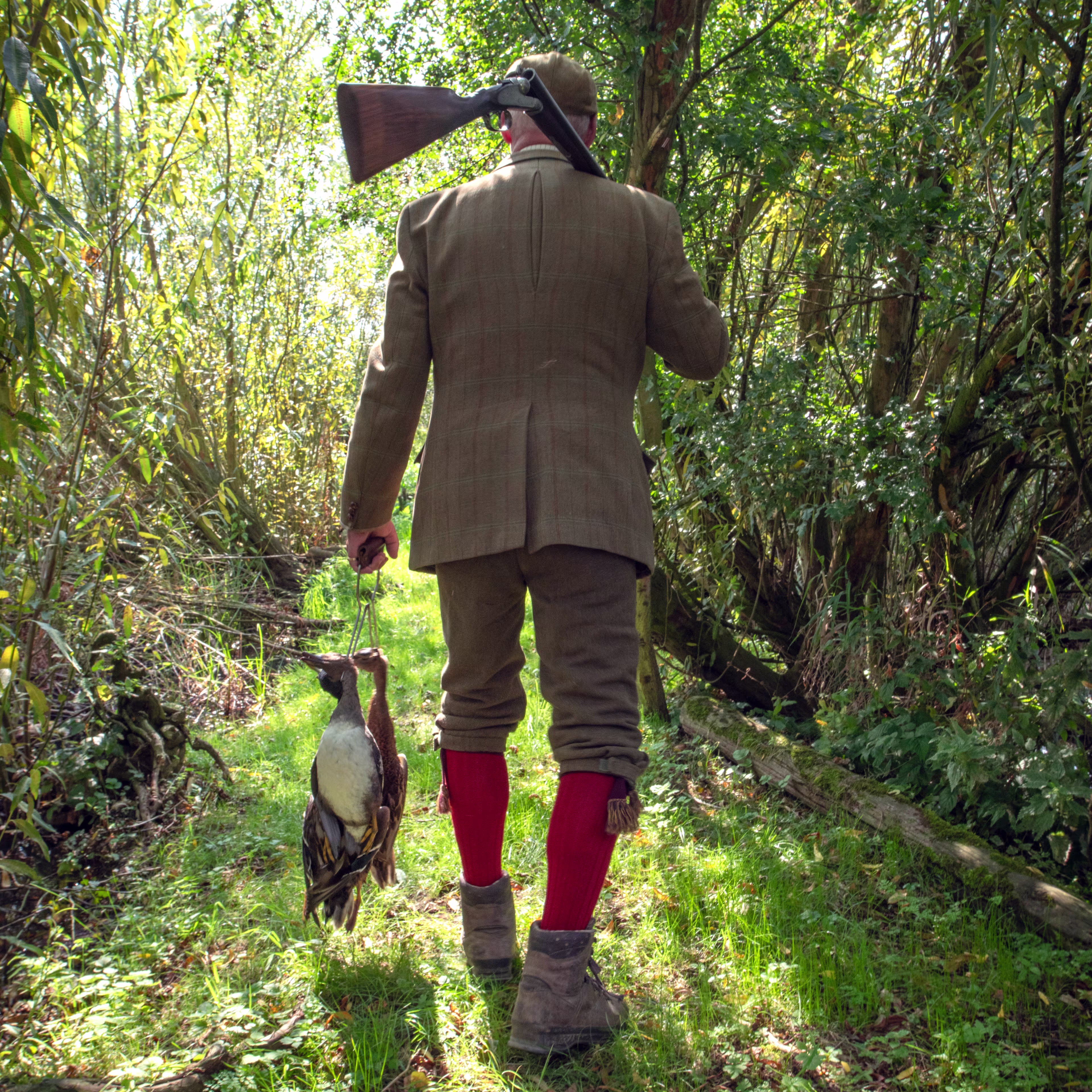 Clay pigeon/duck shooting
