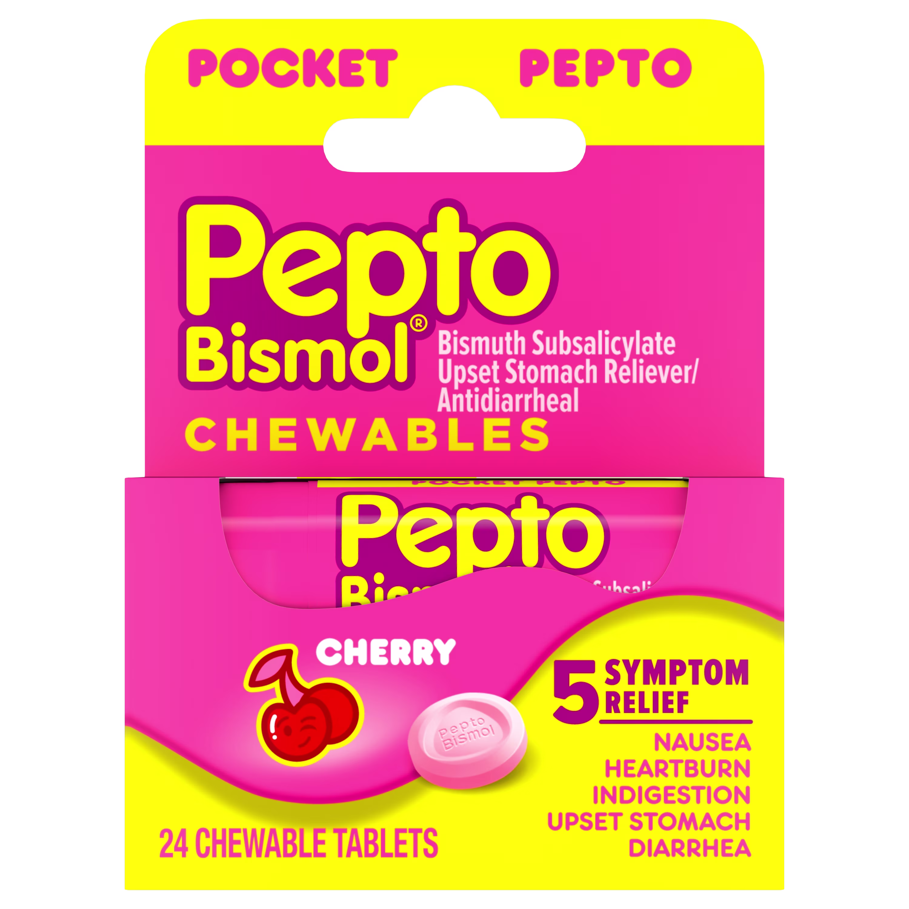 Pepto bismol chewables