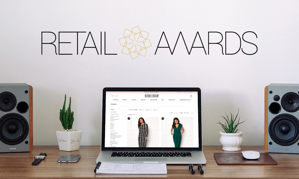 carismar e-handesplattform och bubbleroom nominerade till årets e-handel