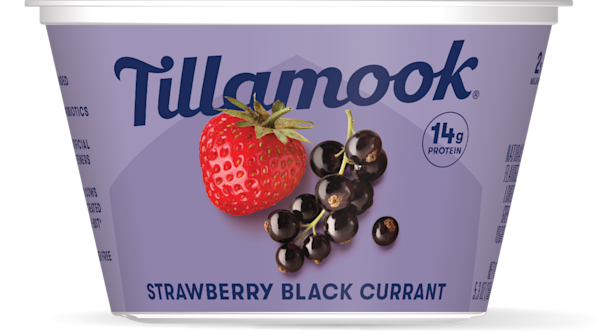 Strawberry Black Currant Yogurt