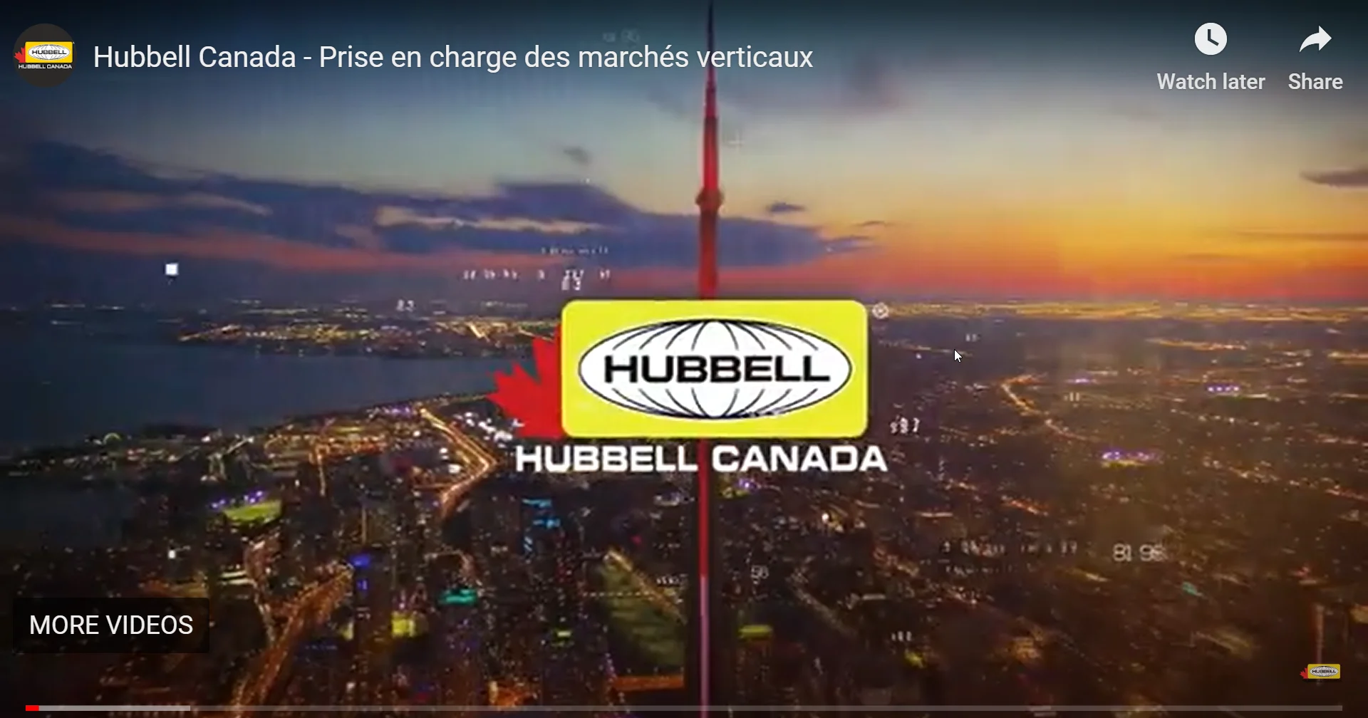 Hubbell Canada Video