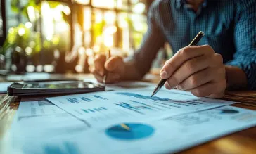 Person reviewing One Big Beautiful Bill Act tax changes.