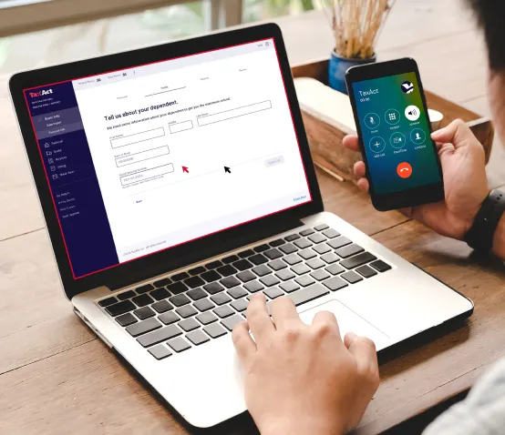 Laptop with phone calling