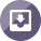 Icon indicating data import capabilities during tax filing.
