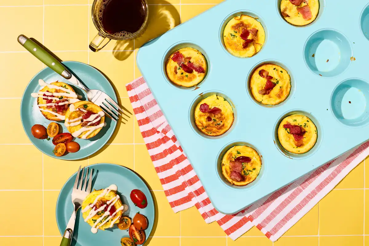Baked Crack Egg Bites