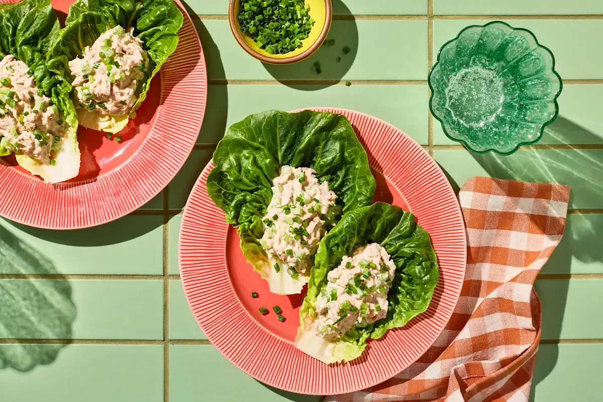 Tuna Salad Lettuce Wrap