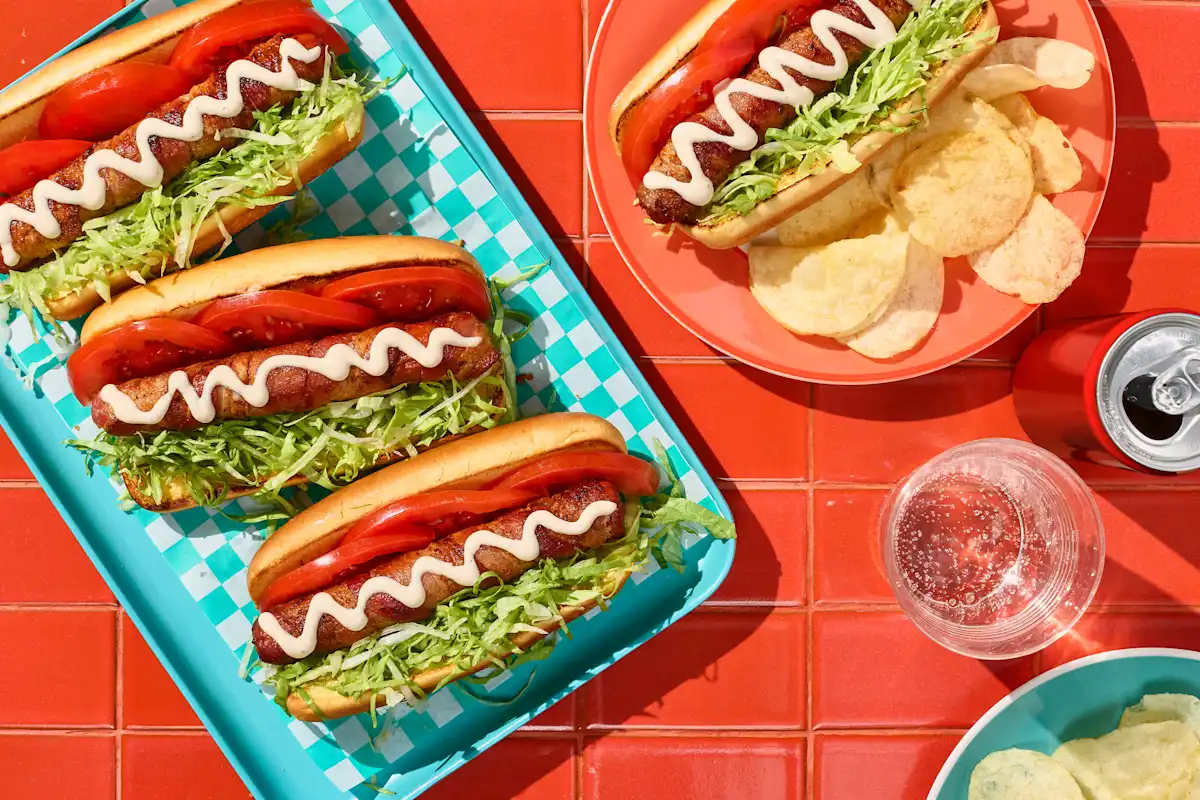 Ranch BLT Hot Dogs