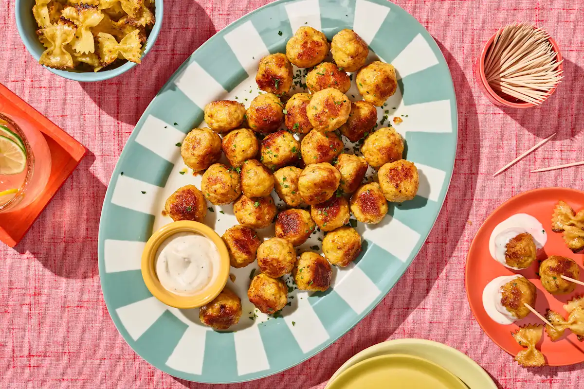 Ranch Chicken Meatballs