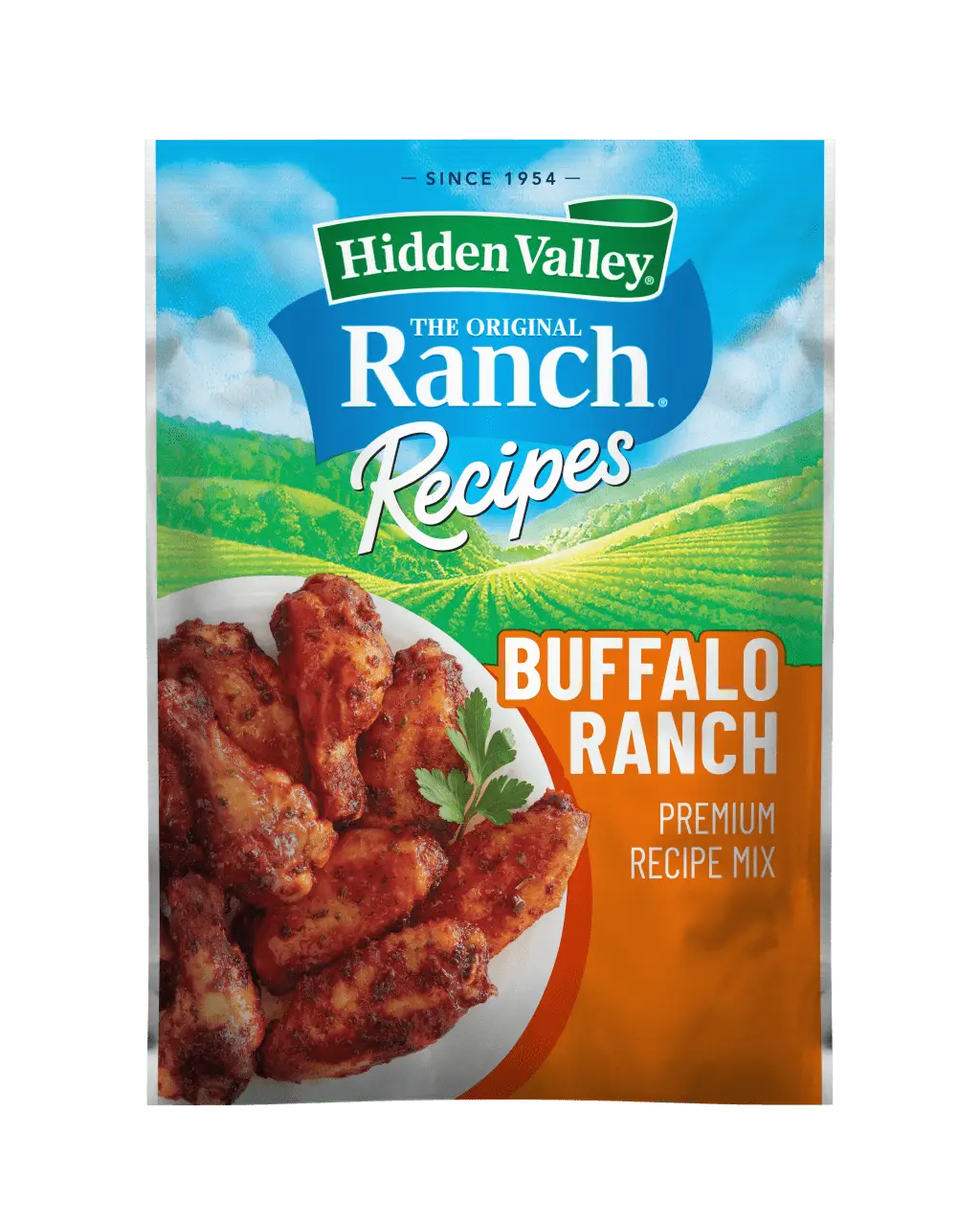 Hidden Valley®
Buffalo Ranch
Premium Recipe Mix image image