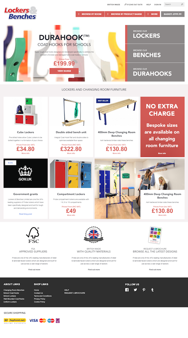 Lockers & Benches
