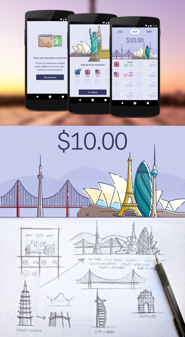 Currency - Mobile App Design