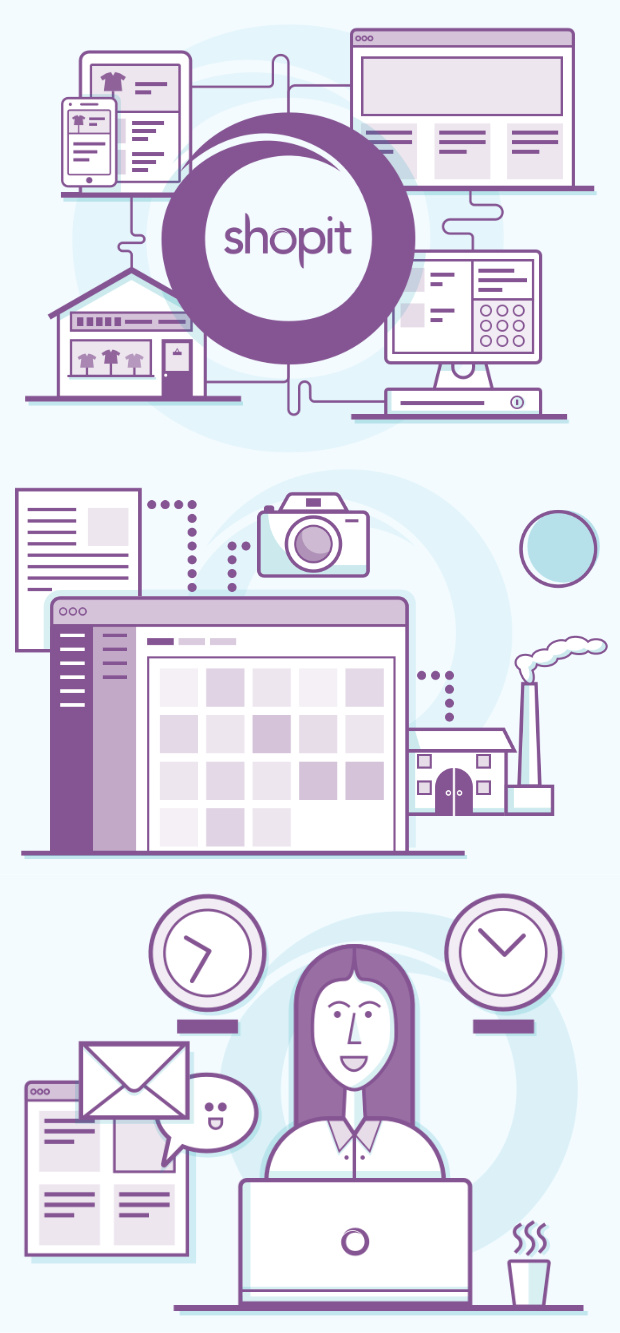 Shopit Cloud Illustrations