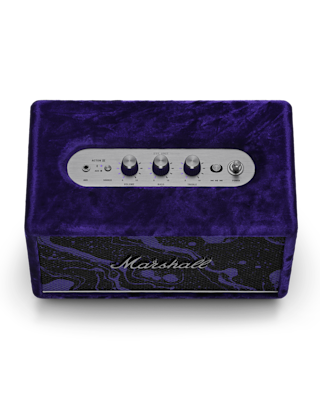 Top view of Acton III Hendrix Edition against transparent background.