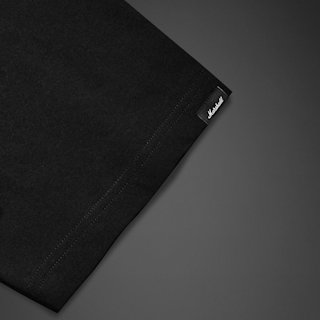 Marshall flag label on the Hendrix Shadow T-shirt.