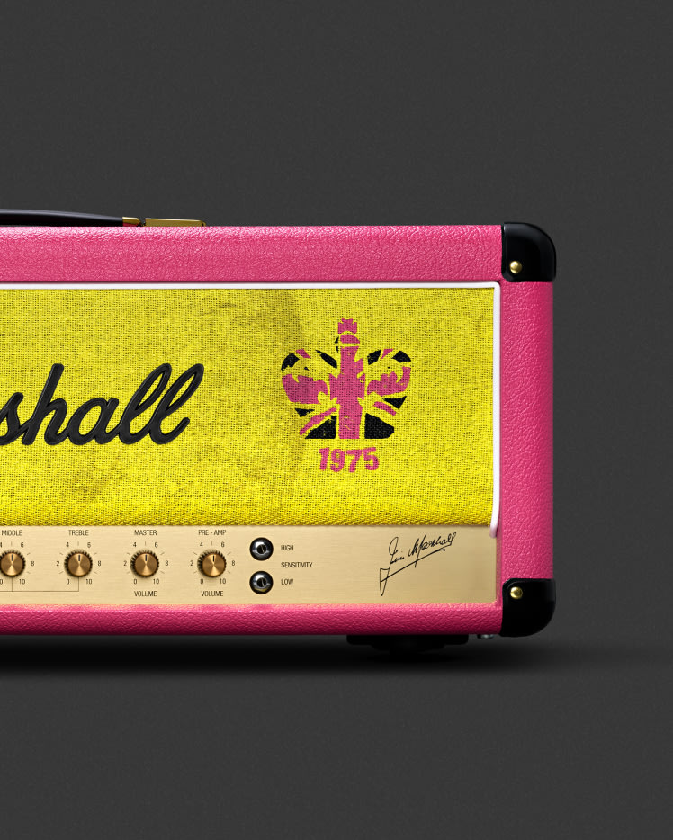 JCM800 Sex Pistols head right side