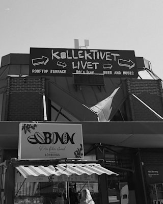Front of the Kollektivet Livet, Stockholm