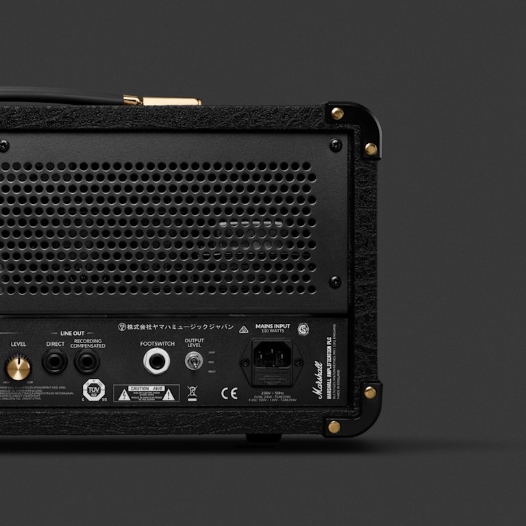 The Studio 900 Head left half of the backside.