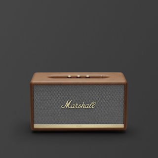 Front image of the Marshall Stanmore II Brown Speaker.