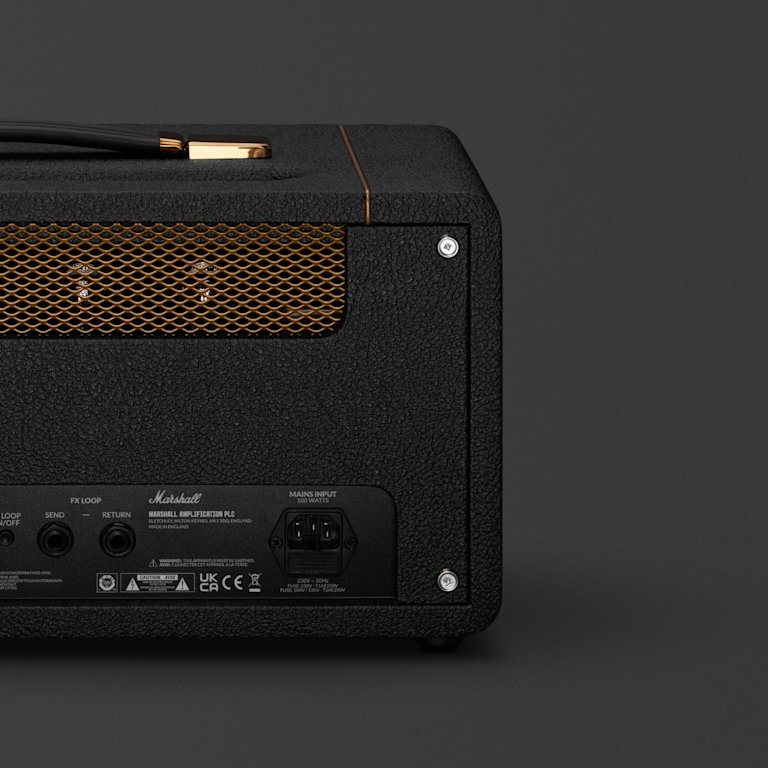 Parte trasera del cabezal Studio Vintage de Marshall