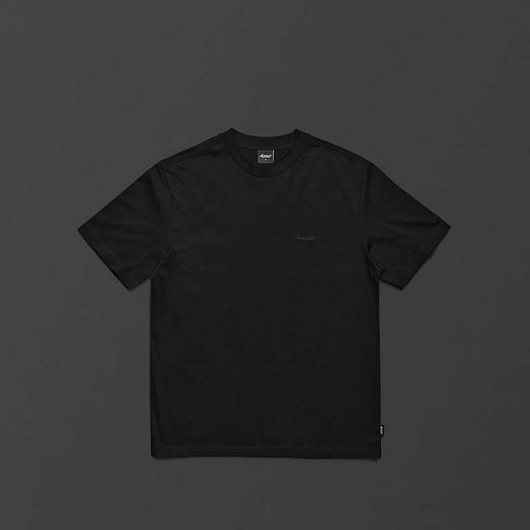 Standard Issue T-shirt in black from the front