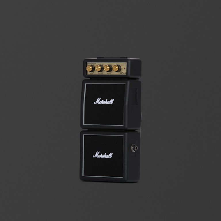 Marshall Ms-4 Micro-stack from the right