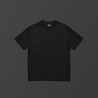 The Standard Issue T-shirt with embroidered Marshall logo in black