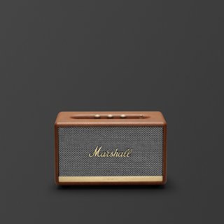 Image de face de l'enceinte marron Marshall Acton II.