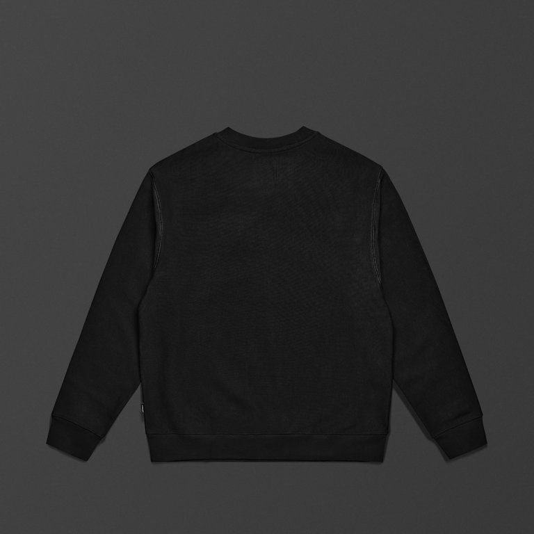 The Marshall Standard Issue Script Sweatshirt black back