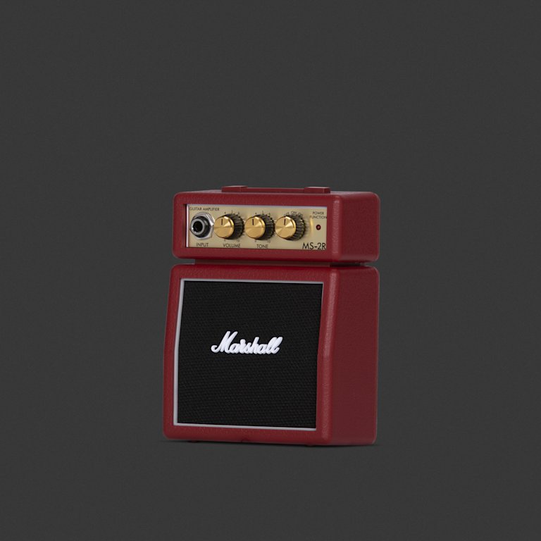 Marshall MS-2 in red from the right