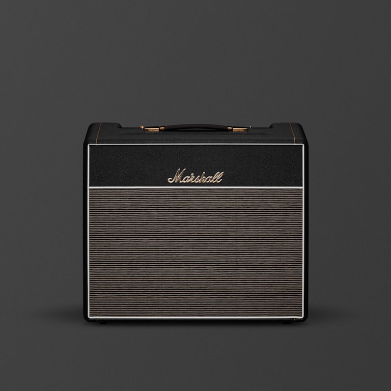 Marshall's 1974X handwired combo in black and gold.