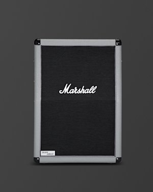 Front panel layout of the 2536A 2x12 Angled Cabinet on the Support Articles page.