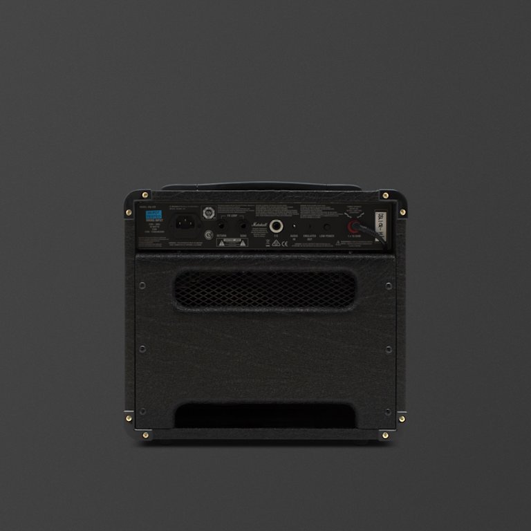Back view of the Marshall DSL1 Combo.