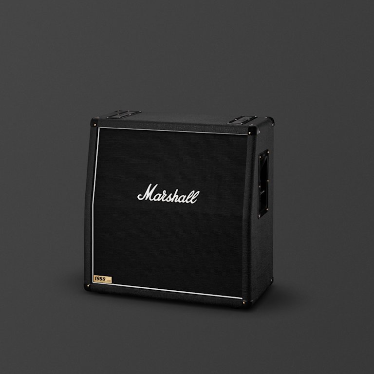 Marshall's 1960A black cabinet.