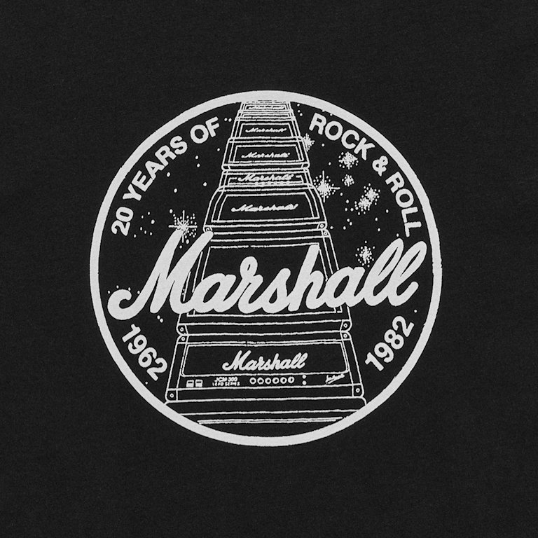 The Heritage Reissue ‘20 Years’ T-shirt front print closeup